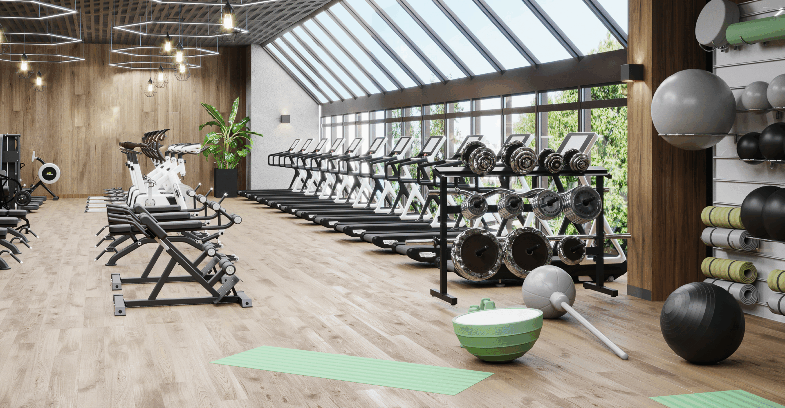 Không gian xanh ven hồ